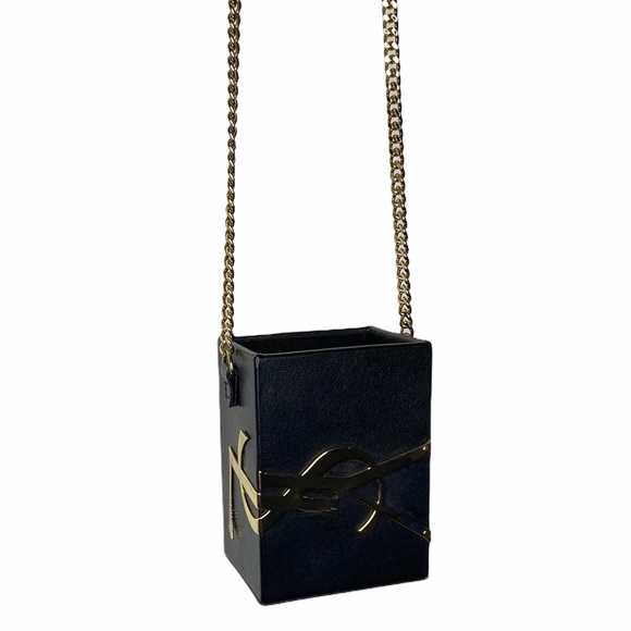 YSL cigarette box chain crossbody bag - Picture 5 of 6